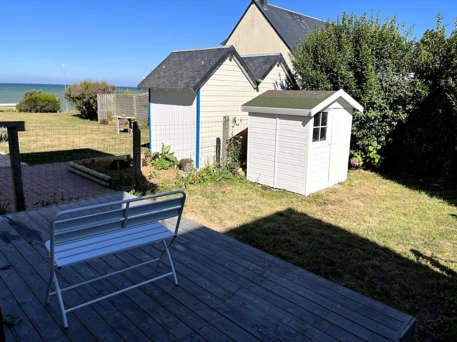 La Cabine Vue Mer Luc-sur-Mer Exterior foto